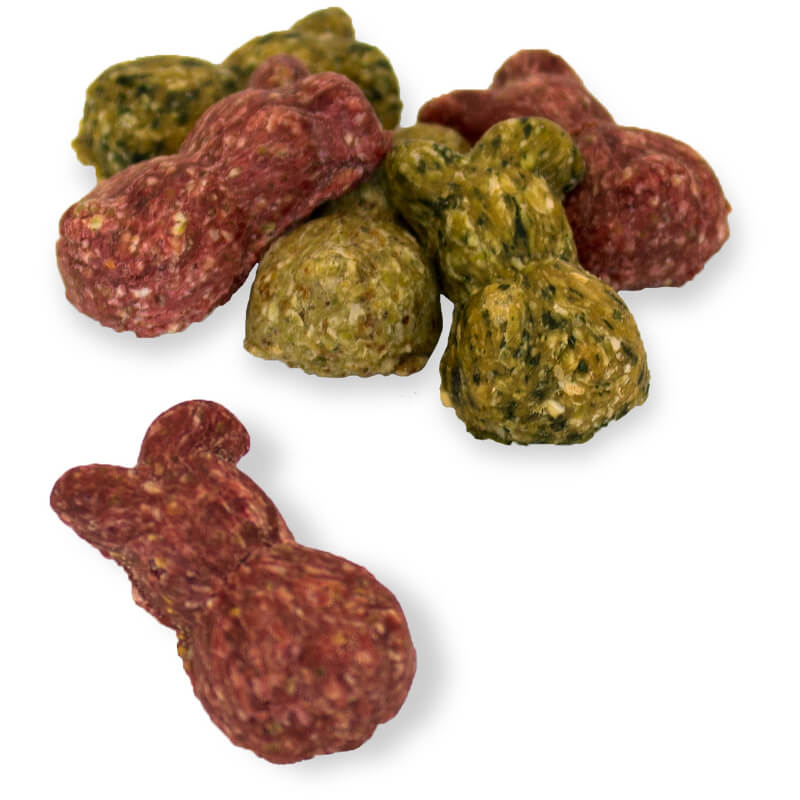 JR Farm Grainless posladek hrustljavi zajčki - 150 g (2)