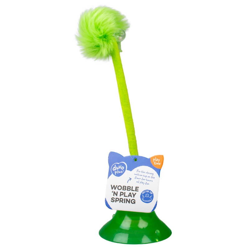Duvo Wobble'n play igralna palica s priseskom, zelena - 31,5 cm (2)