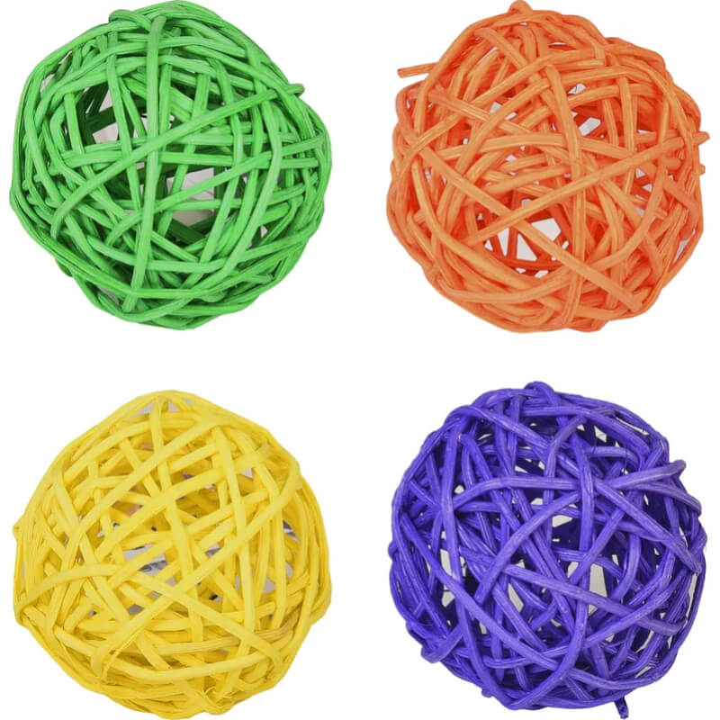 Flamingo pletena žogica Alex, različne barve - 1 kos (2)