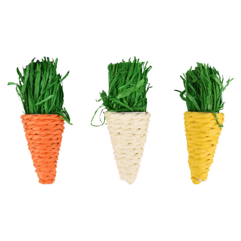 Flamingo igrača Legou za glodalce korenček, 3 kos - 9 cm (2)