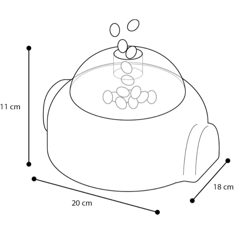 Flamingo interaktivna igrača Pop-up - 20 x 18 x 11 cm (6)