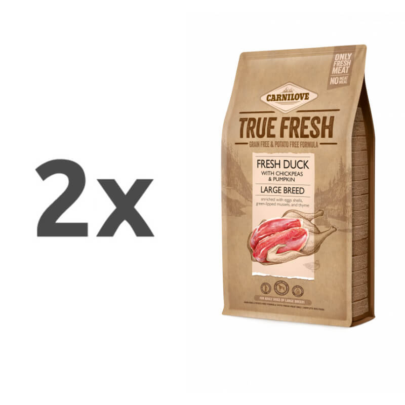 Carnilove Dog Adult Large Breed True Fresh - raca - 2 x 11,4 kg