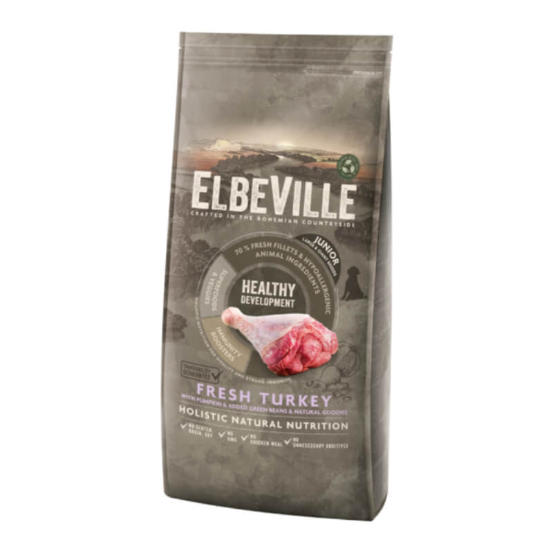 ElbeVille Puppy & Junior Healthy Development, large - puran - 11,4 kg