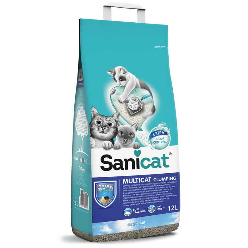 Sanicat posip Multicat Clumping Extra - 12 L - 12 l