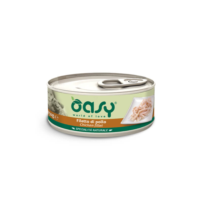 Oasy Natural Range Adult koščki v želeju - piščanec - 150 g - 150 g