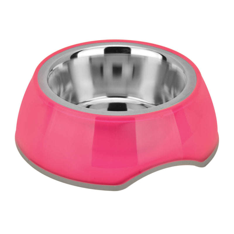 Kumar kovinska posoda Cutie s podstavkom iz plastike, roza - 1,8 l