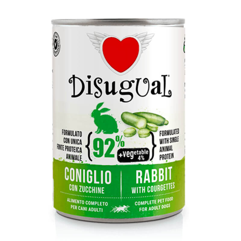 Disugual Vegetable - zajec in bučke - 400 g
