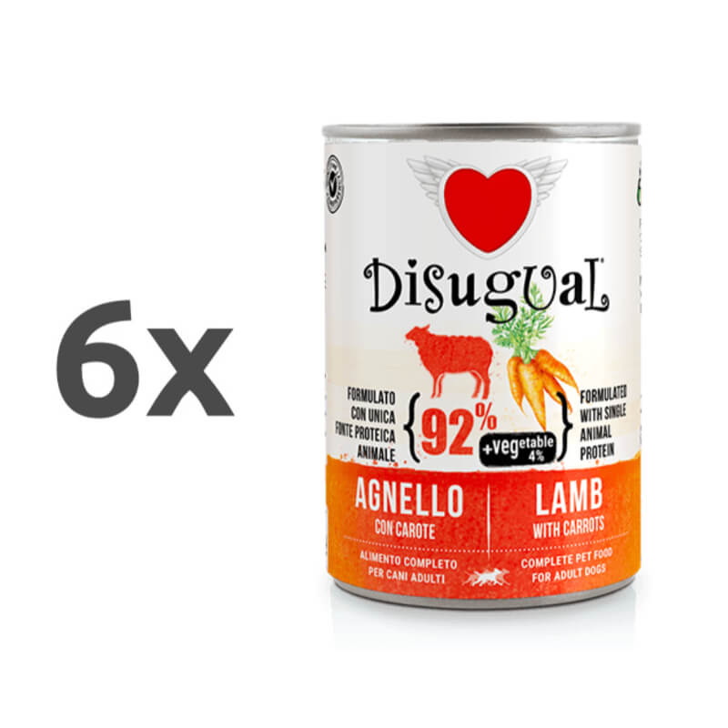 Disugual Vegetable - ovca in korenje - 6 x 400 g