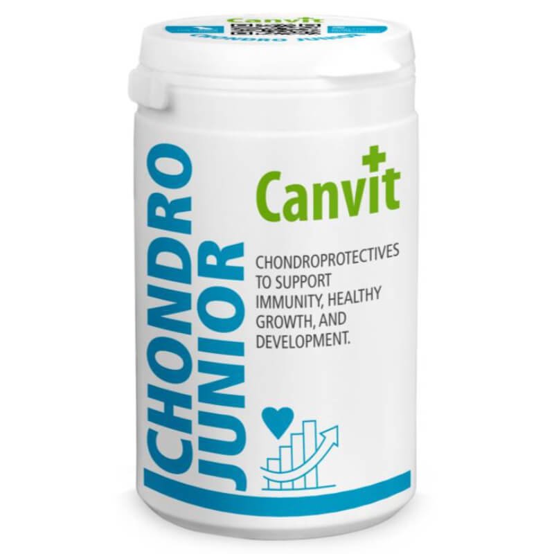 Canvit Chondro Junior za zdrav razvoj in sklepe pasjih mladičev - 230 g