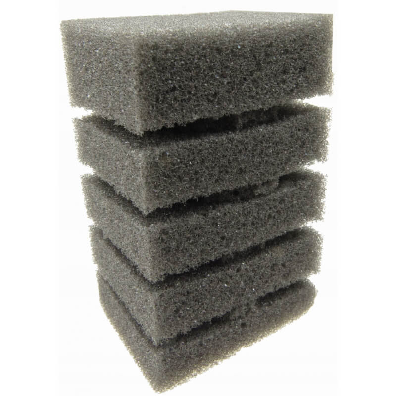 Aquael rezervna gobica za filter Turbo Mini, fina - 5,5 x 8,5 x 4 cm (2)