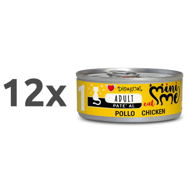 Disugual Cat Mini Me - piščanec - 85 g - 12 x 85 g