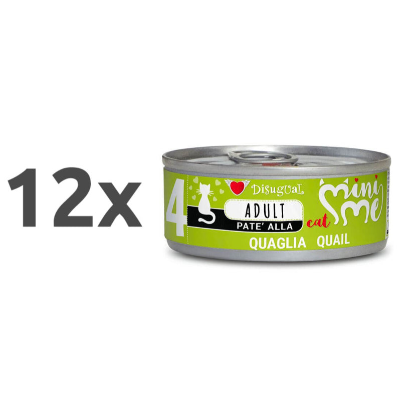 Disugual Cat Mini Me - prepelica - 85 g - 12 x 85 g