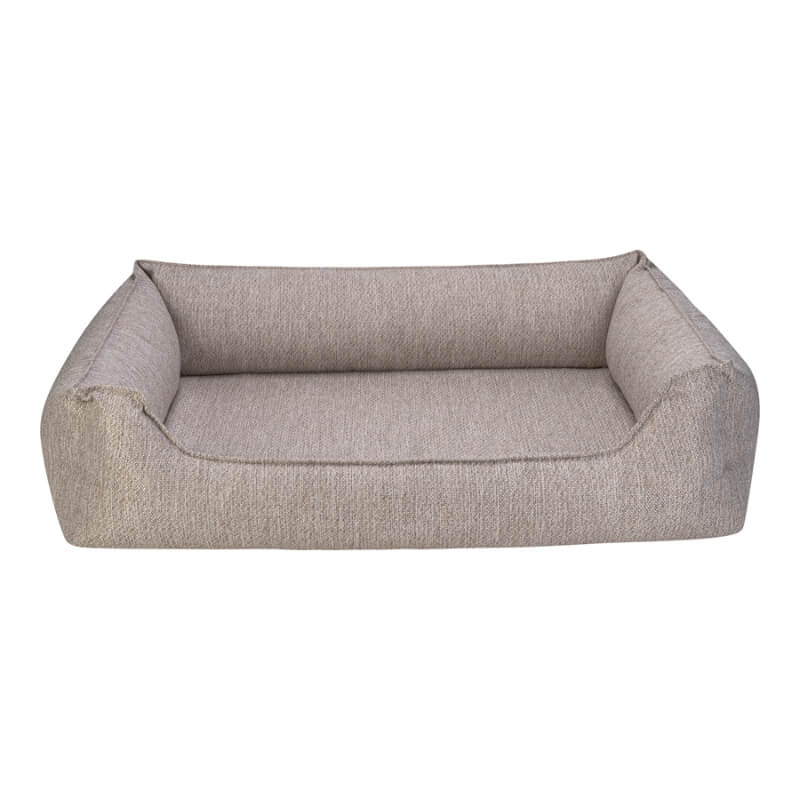 Pet Comfort oglato ležišče Delta z ortopedsko peno, različne velikosti - sv. sivo - 105 x 80 cm