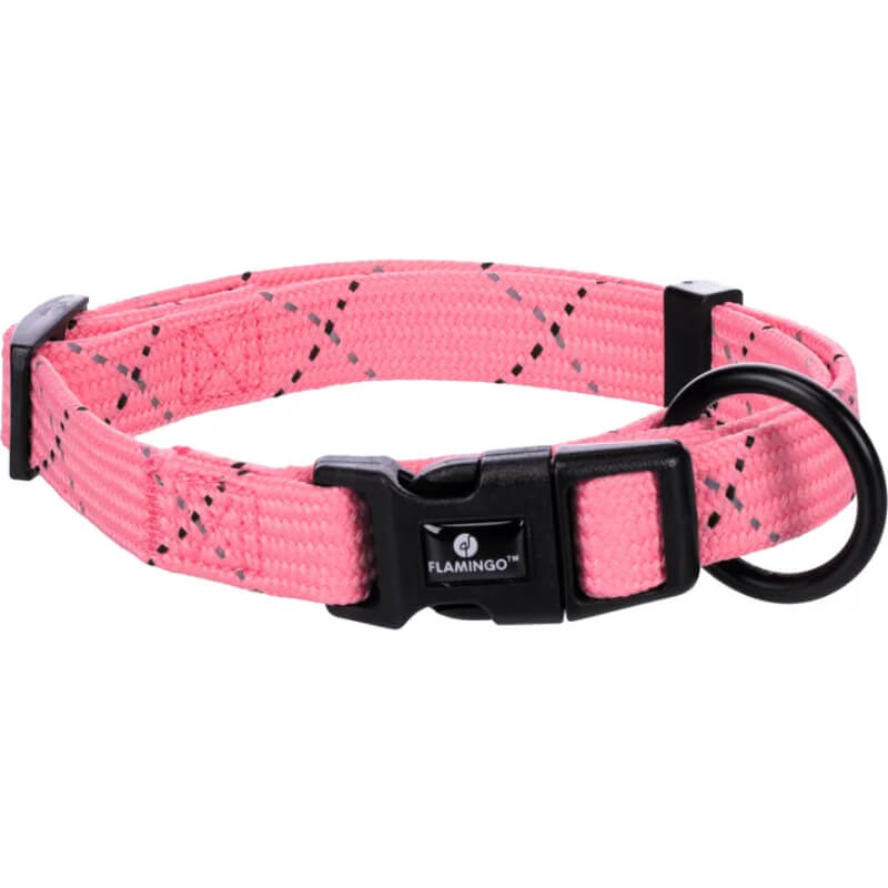 Flamingo Puppy ovratnica Dolly, roza - različne velikosti - 30 - 45 cm