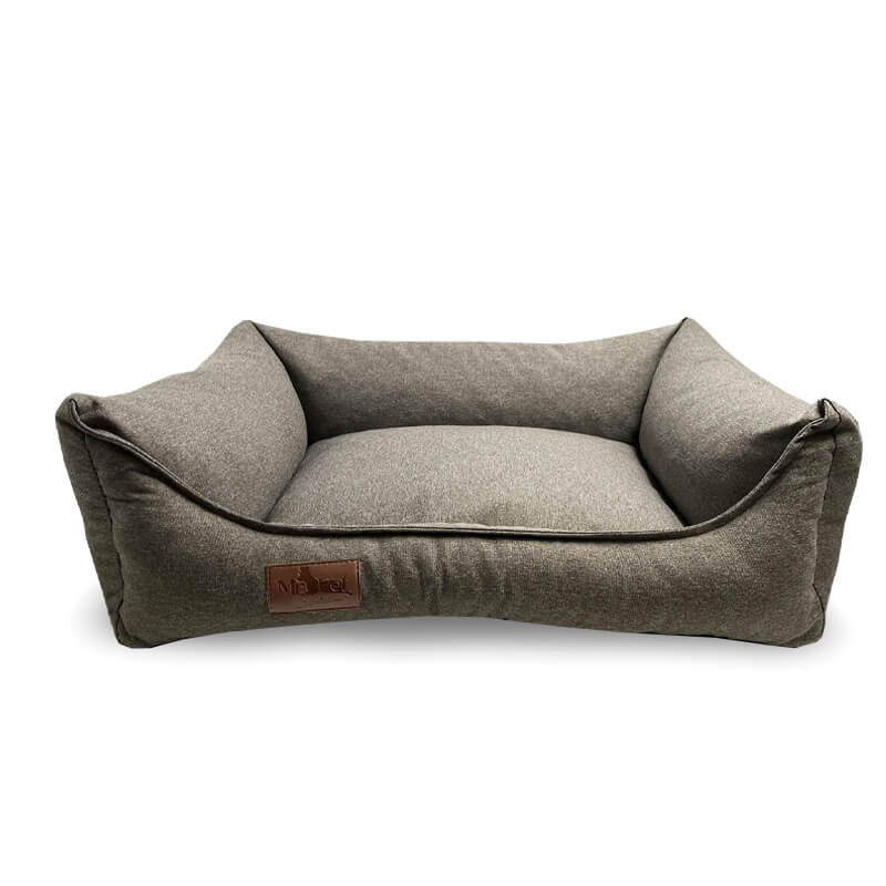 Meduza ležišče Otis iz tkanine, različne velikosti - rjava - 100 x 80 cm