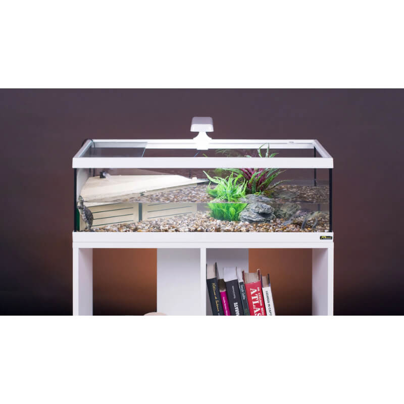 Aquatlantis akvaterarij Tortum 75 za vodne želve, bel - 68 L / 75 x 36 x 25 cm (3)
