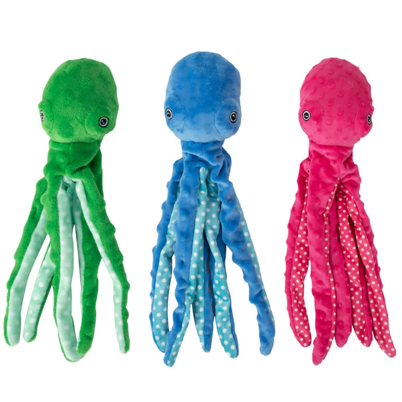 Pawise plišasta hobotnica L, različne barve - 48 x 11 x 11 cm