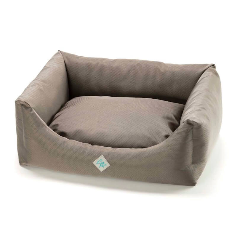 Leopet oglato ležišče Rodi Technical, sivo-rjavo - različne velikosti - 85 x 110 cm