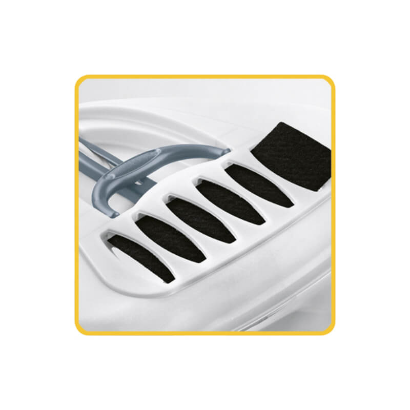 Stefanplast Sprint Corner kotno stranišče, modro-belo - 40 x 56 x 40 cm (3)