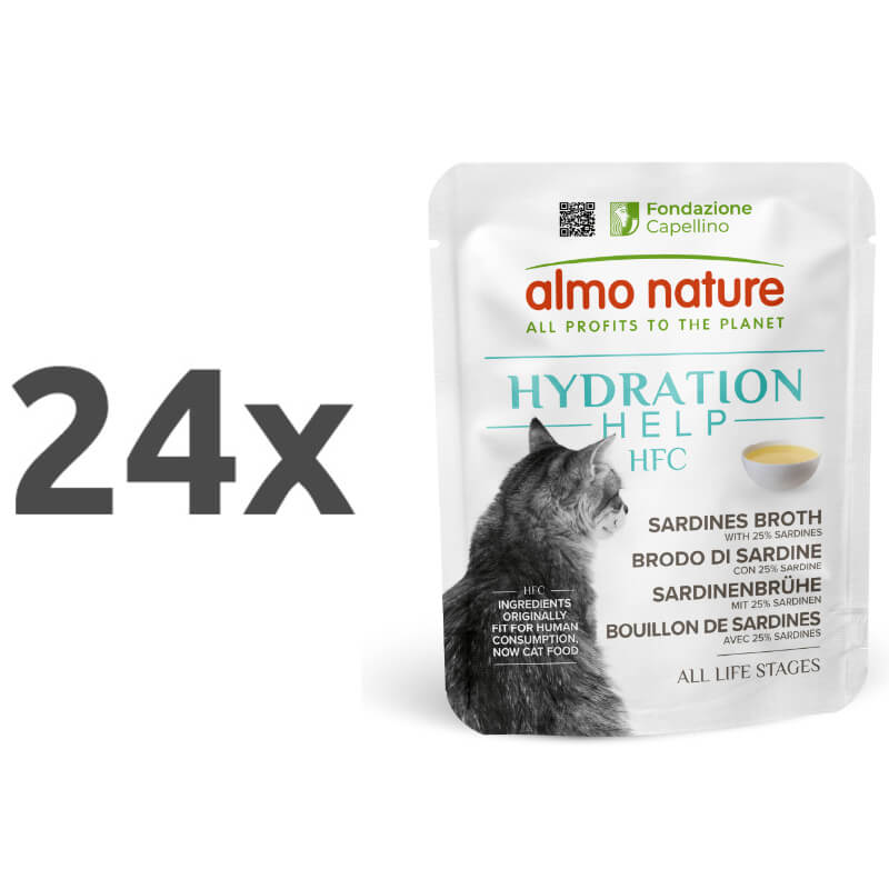 Almo Nature HFC Hydration Help juha - sardine - 50 g - 24 x 50 g