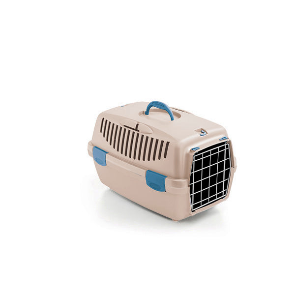 Stefanplast Gulliver 1 transporter, bež/moder - 48 x 32 x 31 cm