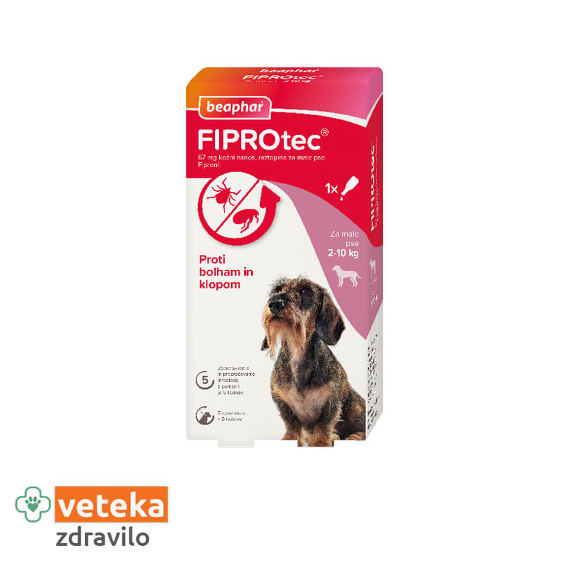 Beaphar Dog Fiprotec Spot On - ampula 67 mg/2-10 kg
