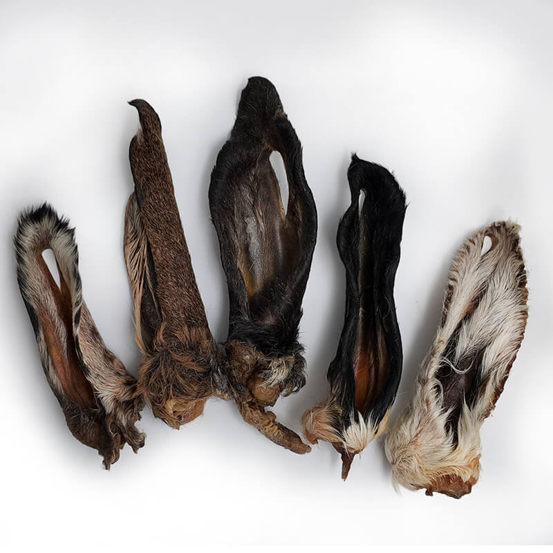 WolfPack ovčji uhlji z dlako - 100g