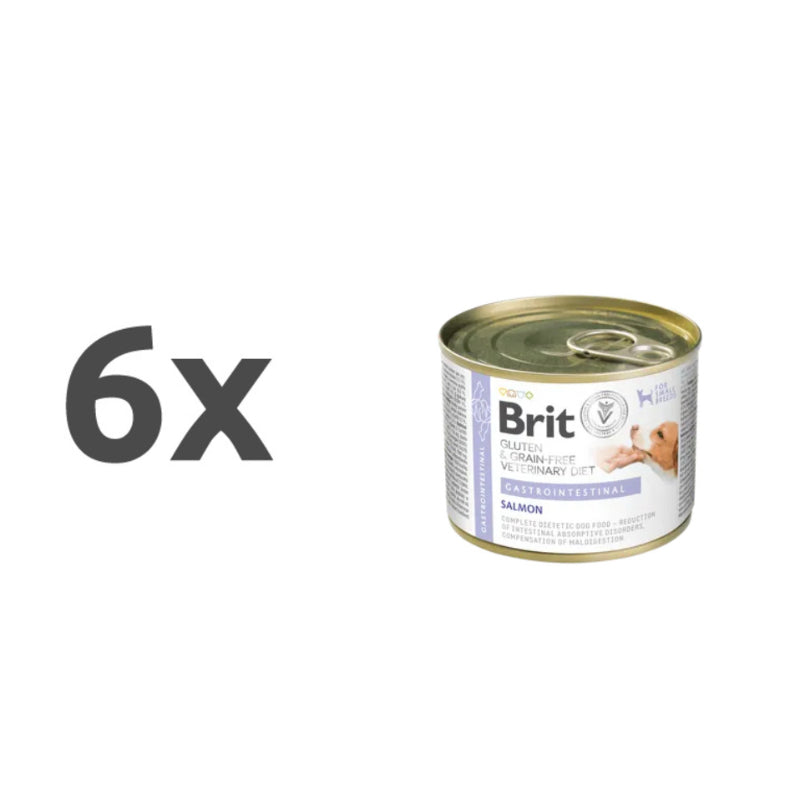 Brit GF Veterinarska dieta za pse Gastrointestinal, 200g - 6 x 200 g