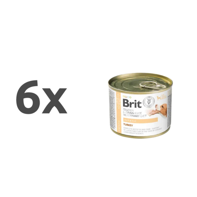 Brit GF Veterinarska dieta za pse Hepatic, 200g - 6 x 200 g