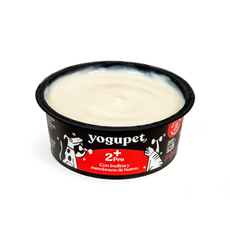 Yogupet jogurt 2+Pro za pse in mačke, inulin in kolagen - 110 g
