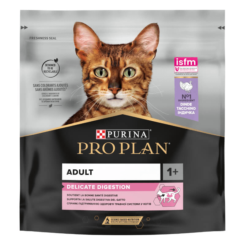 Purina Pro Plan Cat Adult Delicate Digeston - puran - različne velikosti - 400 g