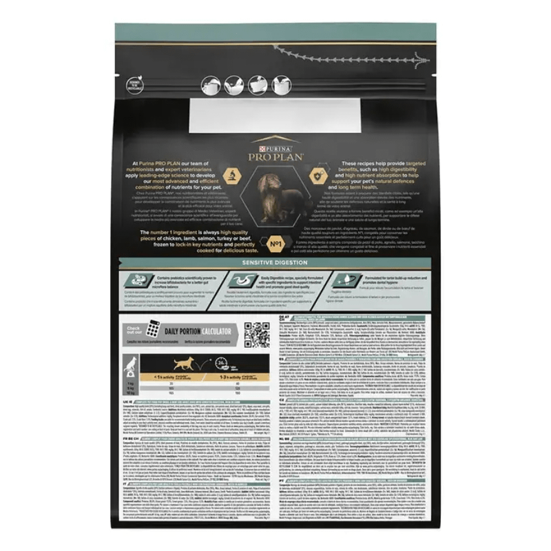 Purina Pro Plan Dog Adult Mini Sensitive Digestion, jagnjetina - 3 kg