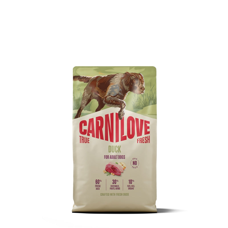 Carnilove Dog True Fresh Adult, briketi - raca - 4 kg
