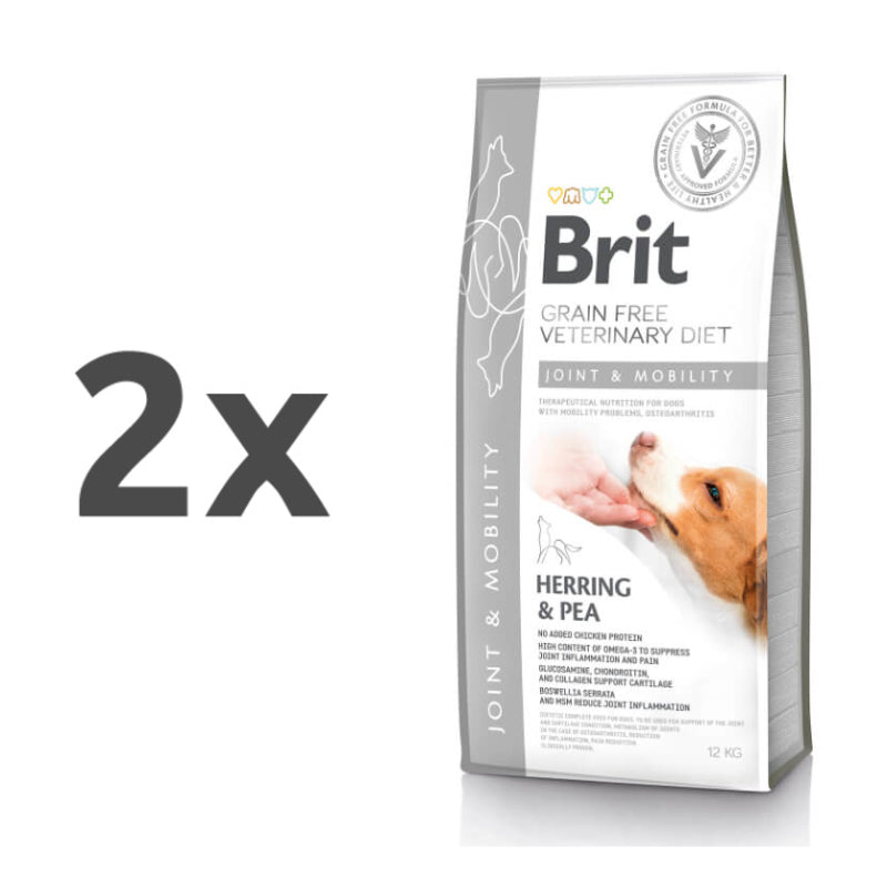 Brit GF Veterinarska dieta za pse - Mobility - 2 x 12 kg