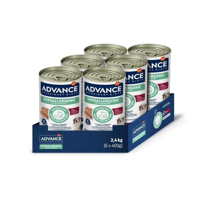 Advance veterinarska dieta za pse Hypoallergenic, konzerva - jagnjetina - 400 g - 6 x 400 g
