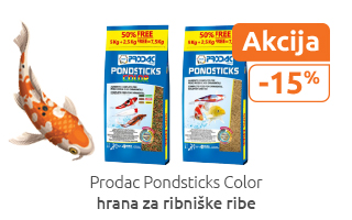Hrana za ribniške ribel akcija