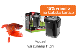Zunanji filtri Aquael akcija