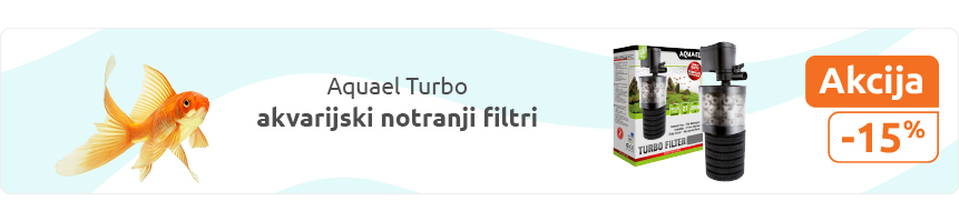 Notranji filtri Aquael Turbo akcija
