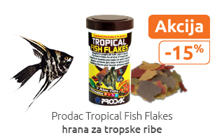 Hrana za tropske ribe akcija