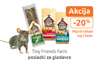 Supreme priboljški za glodalce akcija