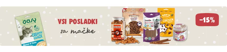 Posladki za mačke akcija