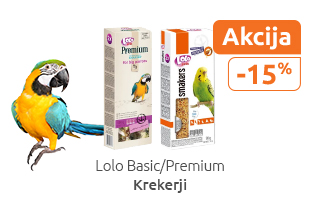 krekerji za ptice akcija