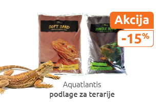 Podlage za terarije akcija