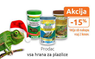 Prodac hrana za plazilce akcija