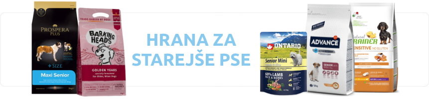 pasja prehrana starega psa