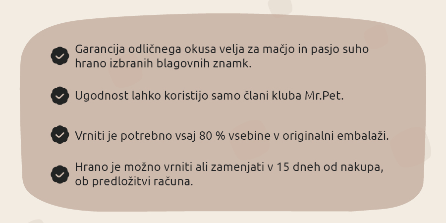 Preizkusi hrano za pse in mačke brez tveganja