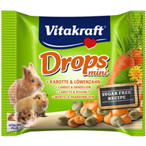 Vitakraft Drops Happy korenje - 40g