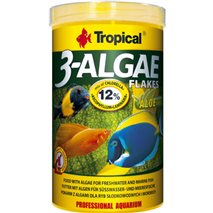 Tropical 3-Algae flakes - 250 ml / 50 g