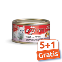 5+1 NPI CAT NATURALE 70g TUNA/PAPAJA