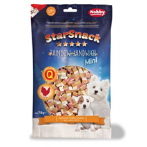 Nobby Starsnack Mini mavrični sendviči – 70 g